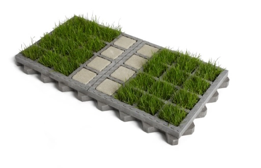Image d'illustration de Système de sol végétalisé O2D GREEN 2/5 - Ouvrir en plein écran