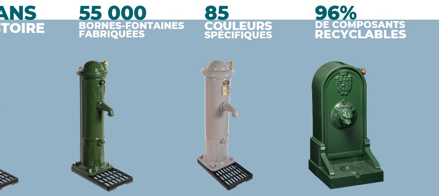 Image d'illustration de Large gamme de Bornes Fontaines BAYARD® 1/4 - Ouvrir en plein écran