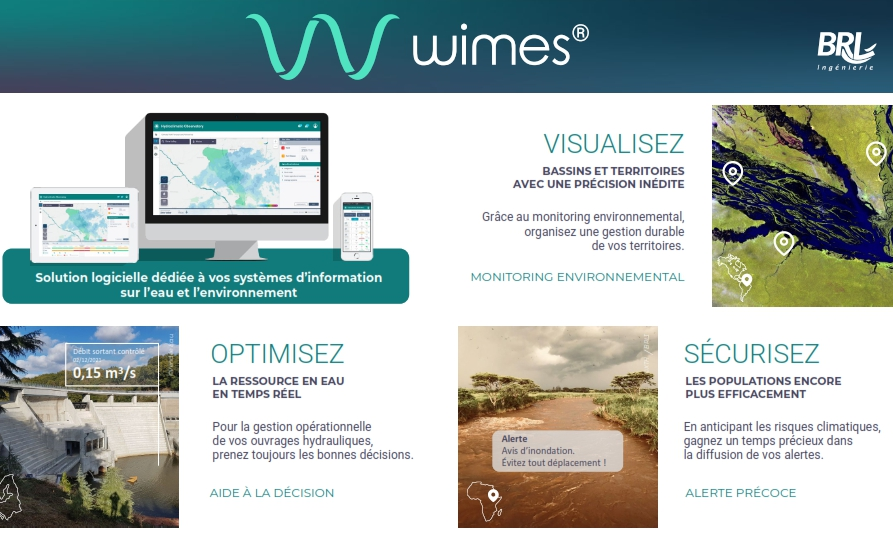 Image d'illustration de WIMES - système d'information sur l'eau sur mesure 1/1 - Ouvrir en plein écran