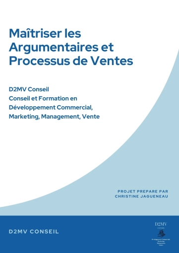 Image d'illustration de ARGUMENTAIRES ET PROCESSUS DE VENTE 1/4 - Ouvrir en plein écran