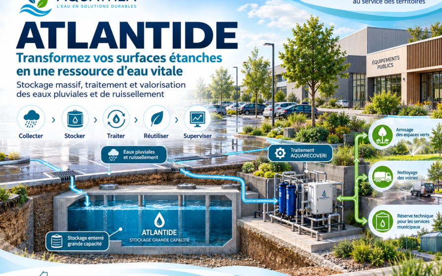 Image d'illustration de ATLANTIDE – Stockage massif et traitement des eaux pluviales 2/3 - Ouvrir en plein écran