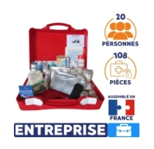 Image d'illustration de Trousse de secours Collectivités 20 personnes - Remplie 1/1 - Ouvrir en plein écran