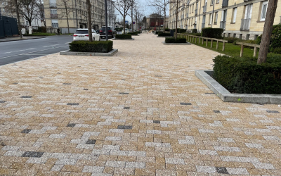Désimperméabilisation Place du marché Chevallier