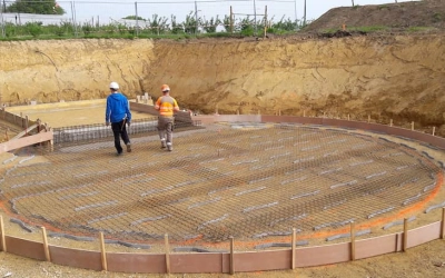 Reconstruction du réservoir du Syndicat d’eau potable de Tourteron, Guincourt et Écordal