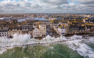 Protéger le front de mer de Saint-Malo face aux tempêtes