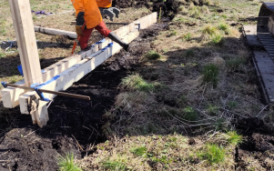 Réhabilitation du fonctionnement hydrologique de la tourbière de la Bretagne Sud à Bois d'Amont (39)