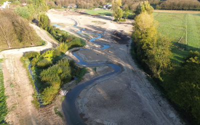 Les travaux de renaturation de la Grande Rigole