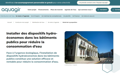 Conception-rédaction de contenus pour aquagir