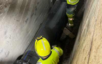 Installation d'une conduite eau potable le long de le RD1508