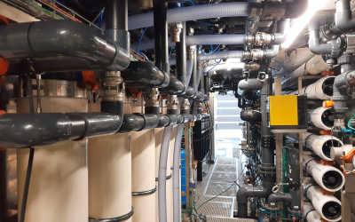 Unité mobile de recyclage des eaux usées traitées REUT (65m3/h)