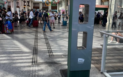 Développement, déploiement et maintenance de fontaines à eau en gare.