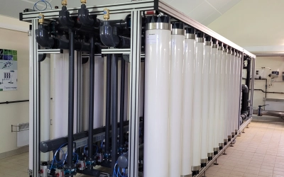 UNITE DE POTABILISATION D'EAU PAR ULTRAFILTRATION