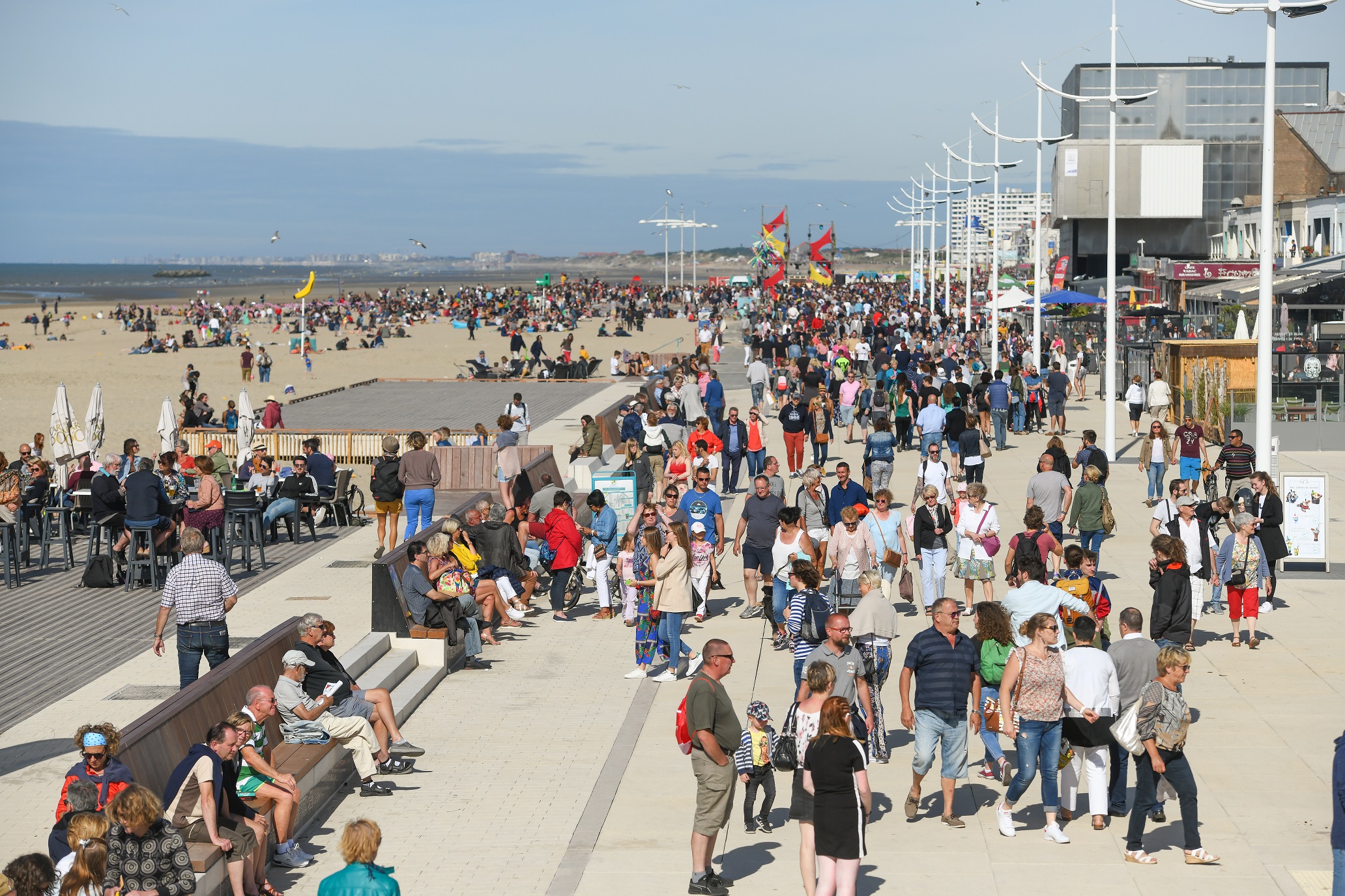 La digue des Alliés à Dunkerque - Crédits photo : Communauté urbaine de Dunkerque