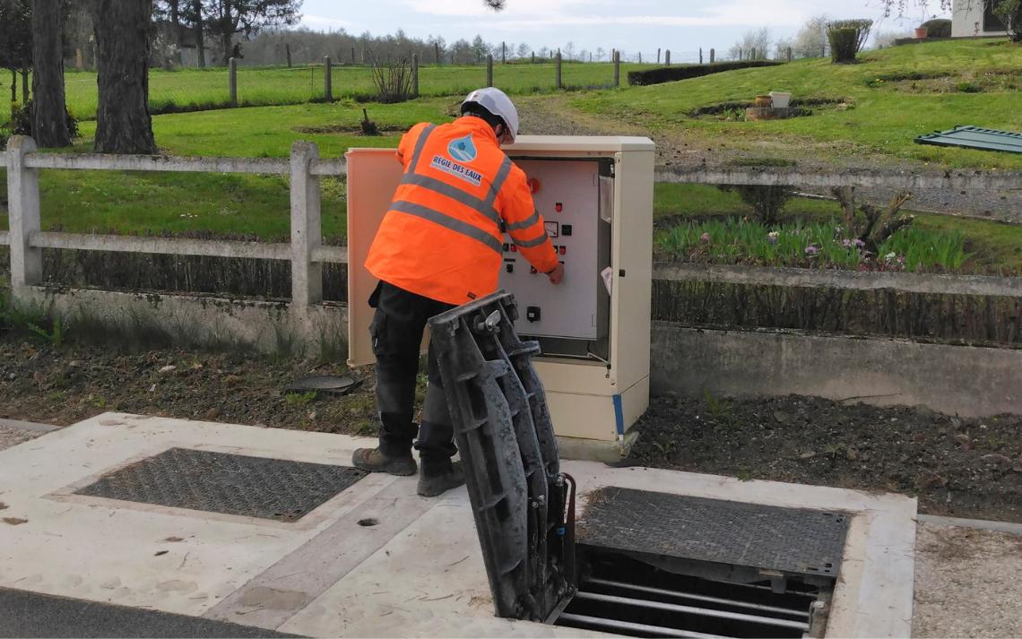 Travaux eaux usées - Crédits photo : commune de Ham sur Meuse