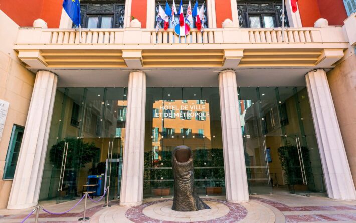 Façade de l'hôtel de ville de Nice - Crédits photo :  Ville de Nice / Philippe VIGLIETTI