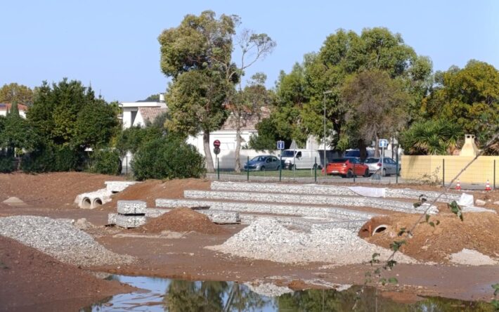 Le Jardin de demain en chantier (fin octobre 24) - Crédits photo : SMBT