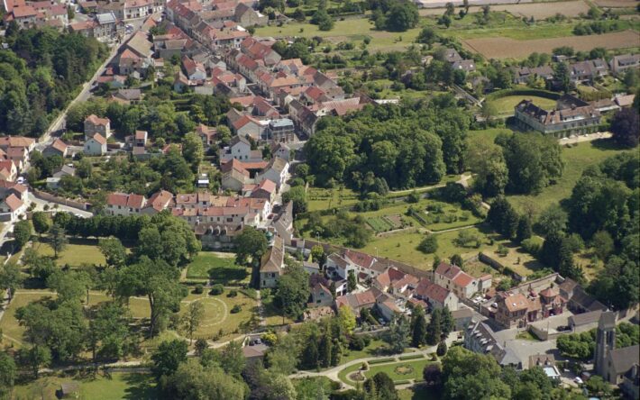 Vue aérienne de la Ville de Champlan -
Crédits photo : Mairie de Champlan
