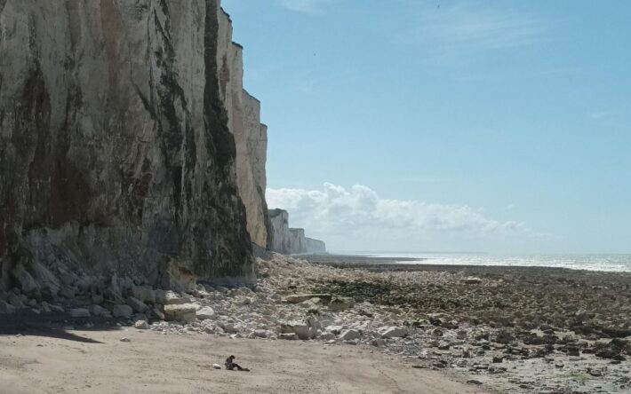 Le dernier éboulement de falaise à Ault date d’avril 2014 - Crédits photo : Banque des Territoires - Crédits photo : Banque des Territoires