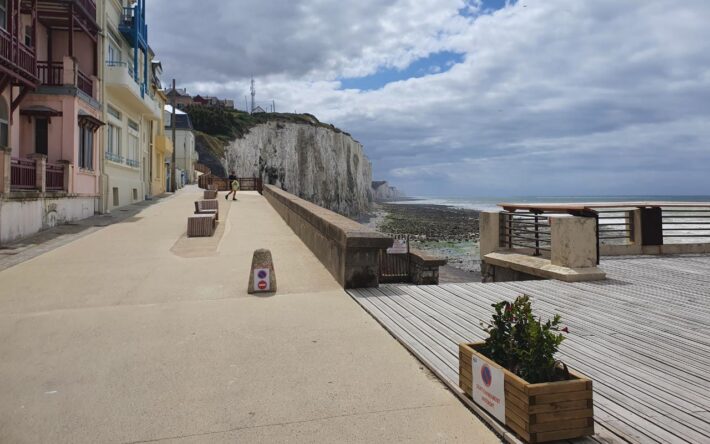 La requalification des espaces publics prévoit un espace dévolu aux piétons plus généreux - Crédits photo : SMBS-GLP