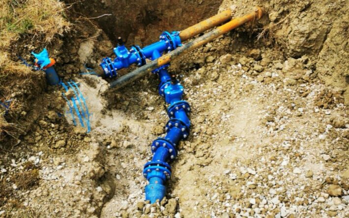 Le chantier a permis de sécuriser les installations du syndicat dans l’éventualité d’une grosse fuite sur le réseau – Crédits photo : Syndicat Mixte de Production d’eau potable du sud Haute-Marne (SMIPEP)