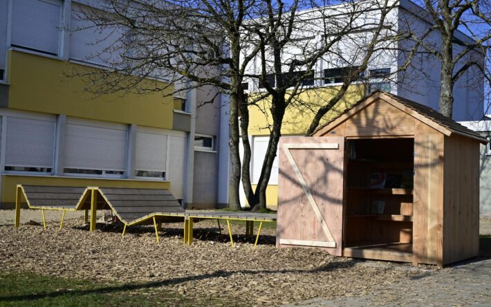 La surface imperméable est désormais de 2400m2 – Crédits photo : Mairie de Rixheim