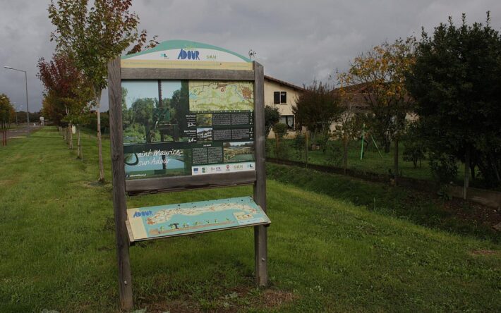 Saint-Maurice-sur-Adour et Grenade-sur-l’Adour, deux communes menacées par les risques de crue - Crédits photo : Banque des Territoires