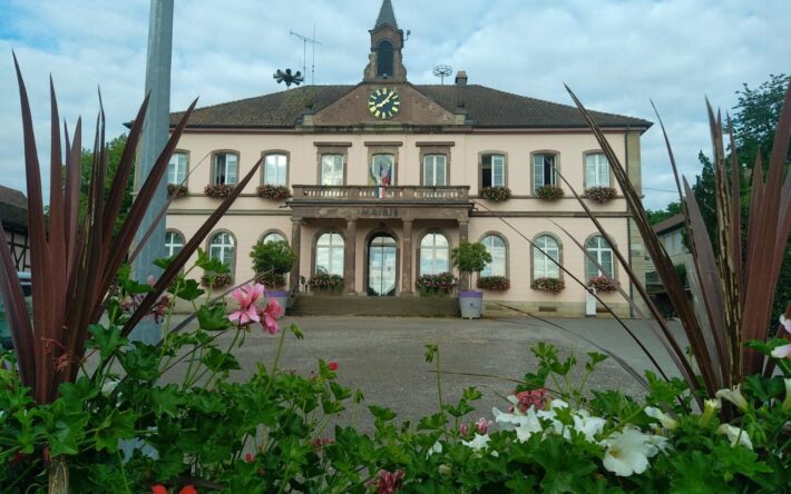 Dès 2011, des études de faisabilité ont été lancées pour développer un projet cohérent intégrant l’aménagement écologique d’un ancien site industriel - Crédits photo : Mairie de Sierentz