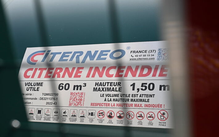 Cette réserve incendie va permettre à 5 projets de constructions de voir le jour - Crédits photo : Banque des Territoires