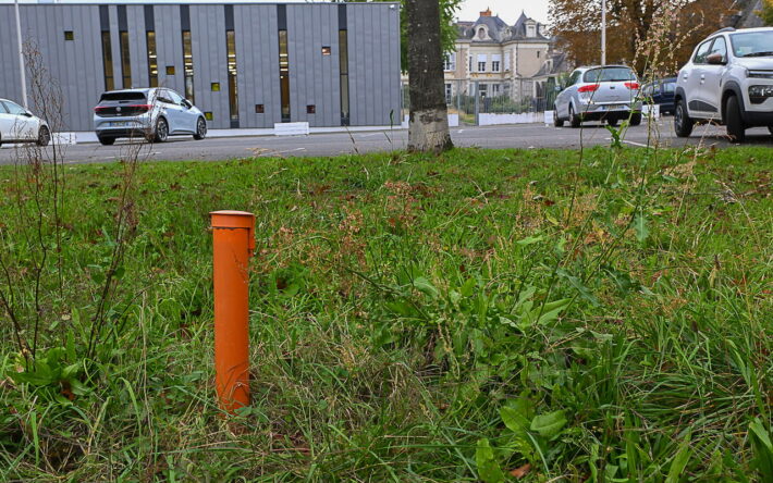 27 capteurs automatisés effectuent des mesures du niveau d’eau et de température, avec un pas de temps journalier pendant toute l’année – Crédit photo : Banque des Territoires