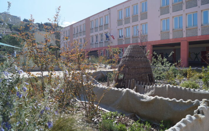 Cour d’école Monge Roustan – Crédits photo : Banque des Territoires