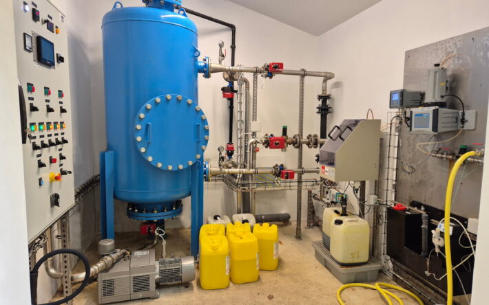 L’usine de turbidité a une capacité annuelle de 6 700 m3. - Crédit photo : Crédit photo : Communauté de Communes Ouche et Montagne