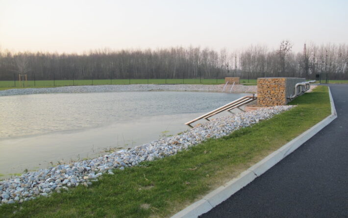 Le stockage qui se rapproche du cycle naturel de l’eau complète les dispositifs techniques comme la pose de réseaux séparatifs - Crédit photo : Sébastien Jarry