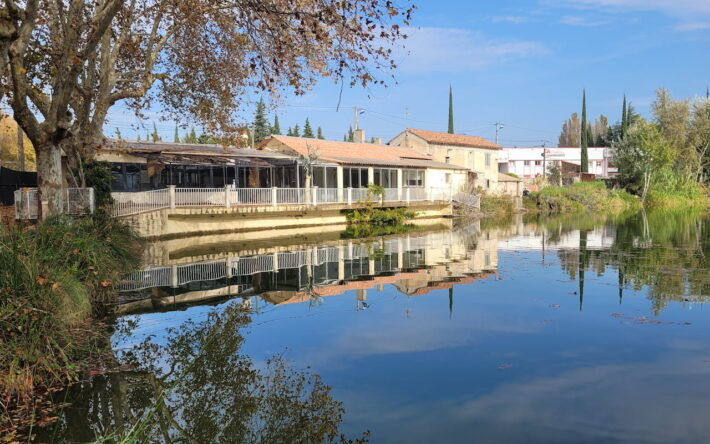 Le lac, situé en plein centre de Valréas, témoigne du lien ancien entre la commune et l’eau. Sa réhabilitation vise à en faire un lieu public respectueux des équilibres écologique. - Crédit photo : Mairie de Valréas
