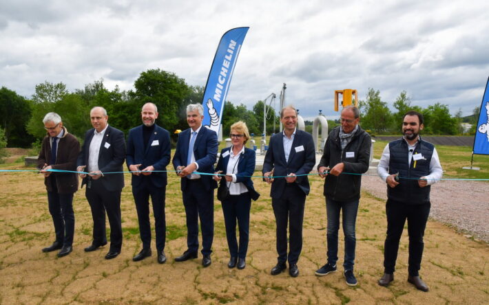 Inauguration du système Hydraloop de Michelin, le 5 mai 2025 - Crédit photo : Michelin
