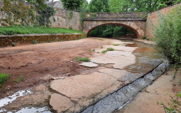 L’Ady retrouve son cours naturel – Crédit photo : Banque des Territoires