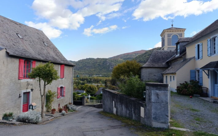 Vue depuis l’église du village - Crédit photo : Laure Buquet