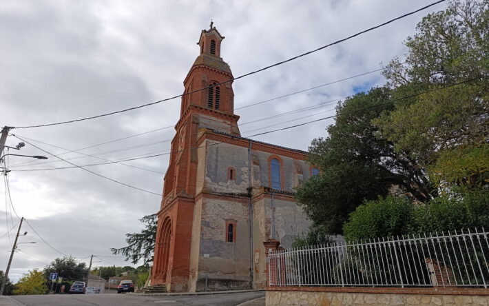 Eglise de Baziège - Crédit photo : Banque des Territoires