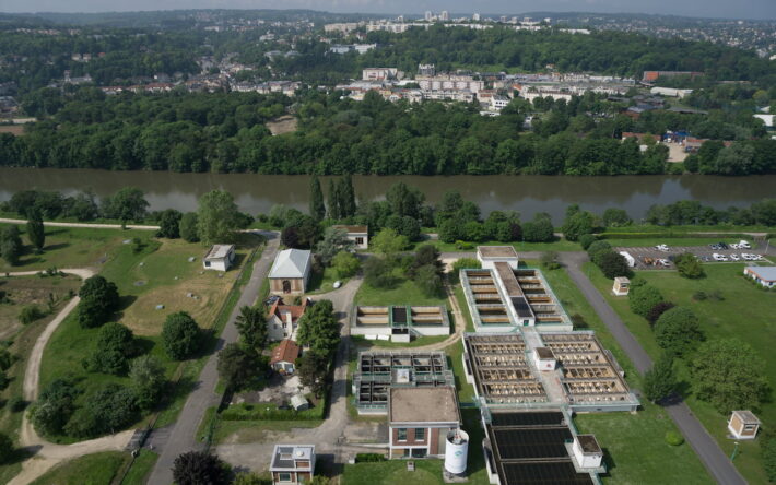 Les installations de recharge d’aquifère du site de Croissy-sur-Seine - Crédits photo : Aquavesc