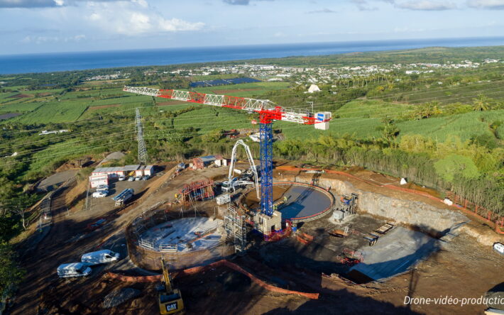 Construction de l'UPEP de L'Étang-Salé - Crédit photo : CIVIS