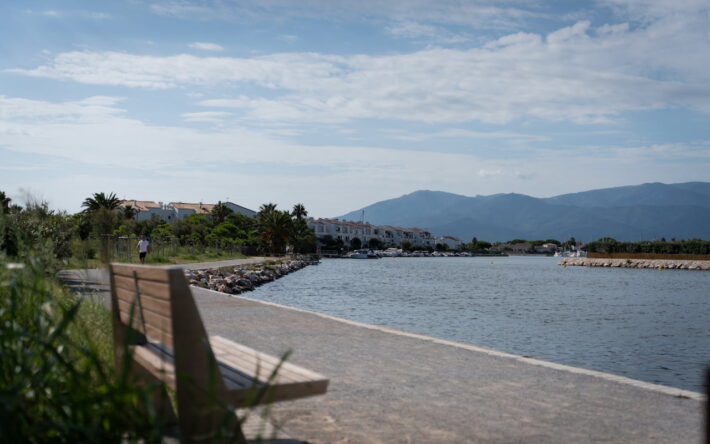 Arrosage automatique plantations bord de la Lagune - Crédit photo : Paul Desbonnets