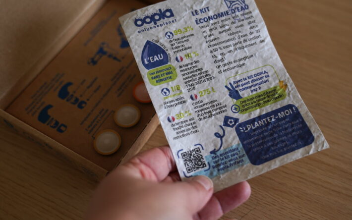 Pour aider les foyers de ses communes à réaliser des économies d’eau, la Régie de l’Eau d’ECLA a distribué 5754 kits économiseurs d’eau - Crédits photo : Banque des Territoires