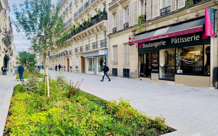 Vue sur la rue Chaptal du 9e arrondissement de Paris - Crédits photo : Mairie du 9e arrondissement de Paris