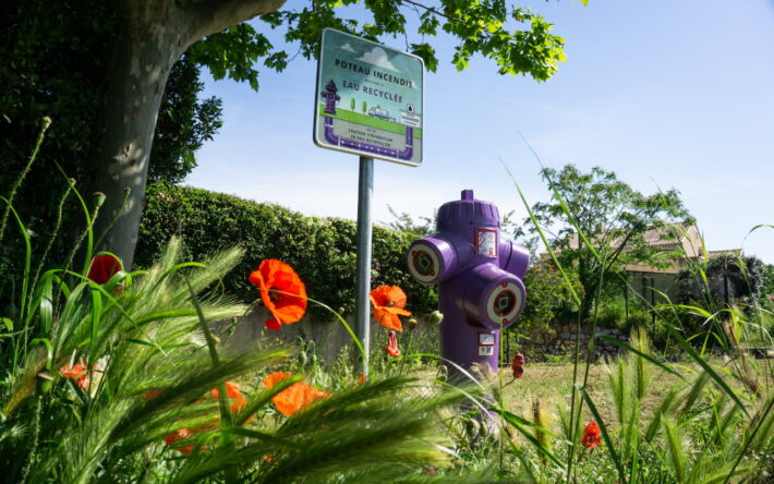 Borne incendie - Crédit photo : Paul Desbonnets
