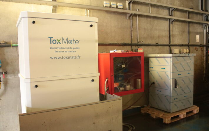 L’agglomération a également mis en œuvre un ToxMate en sortie de son usine de dépollution des eaux polluées (UDEP). Cette UDEP traite les eaux usées pour 260 000 équivalents habitants - Crédits photo : Banque des Territoires