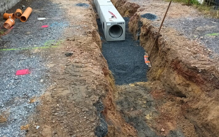 Quartier des Charmettes pendant les travaux - Crédits photo : CU Caen la mer