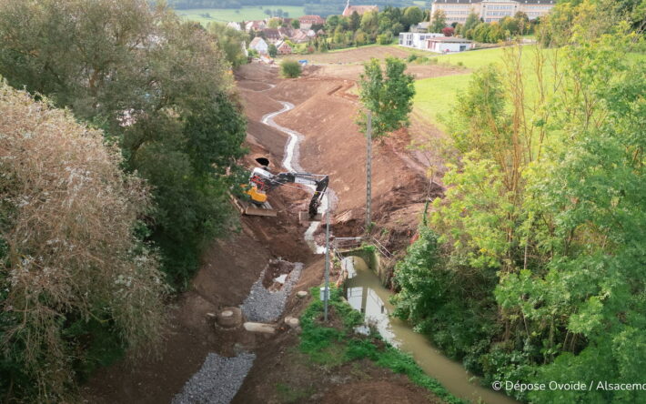Vue des travaux - Crédits photo : Banque des Territoires