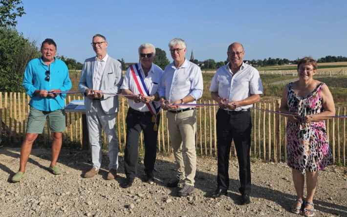 Inauguration de l’ouvrage - Crédit photos : SDEA
