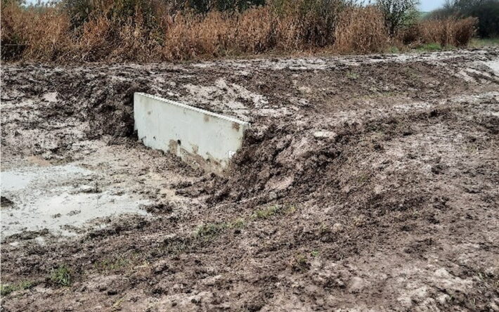 Construction des bassins avec utilisation des murs en L - Crédit photo : Banque des Territoires