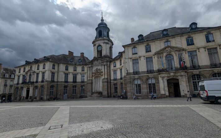 La mairie de Rennes. - Crédit photo : Alice Vettoretti