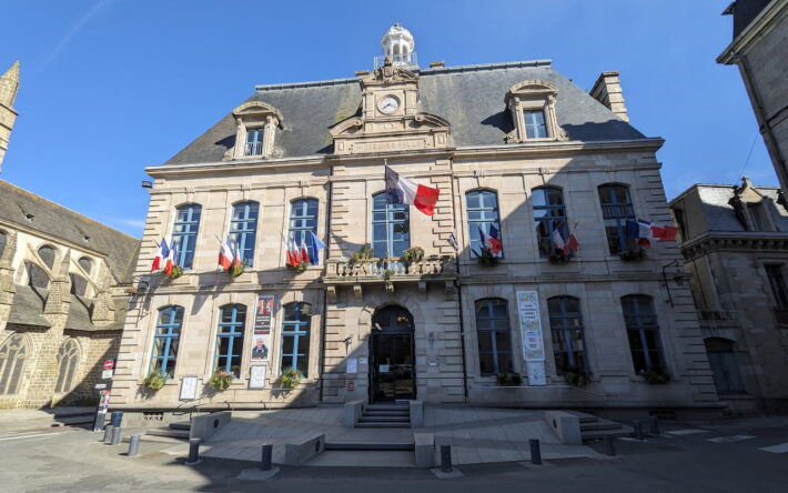 L’Hôtel de Ville de Saint-Brieuc. - Crédits photo : Alice Vettoretti